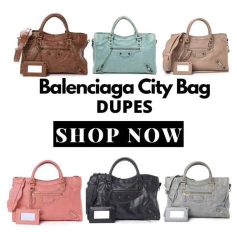 dupe for balenciaga city bag|balenciaga city bag dupe designer.